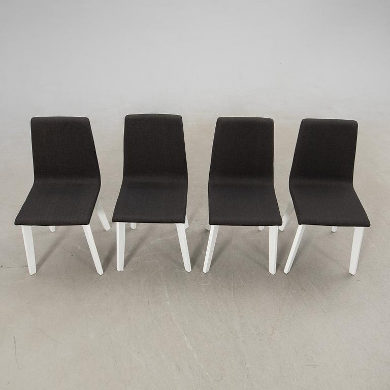 Bengt & Biritt-Marie Troedsson, dining group 5 pieces, "Runda & Deni" 2020s, manufactured by Troeds in Bjärnum.