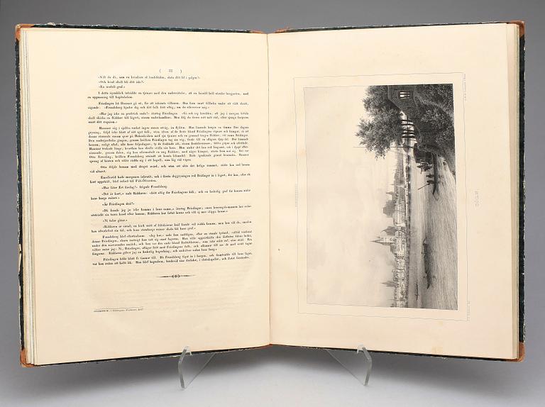 BOK, "Tjugo vuer af Rhenströmmen från Cöln till Mainz", efter C.J.Billmark, Paris 1837.