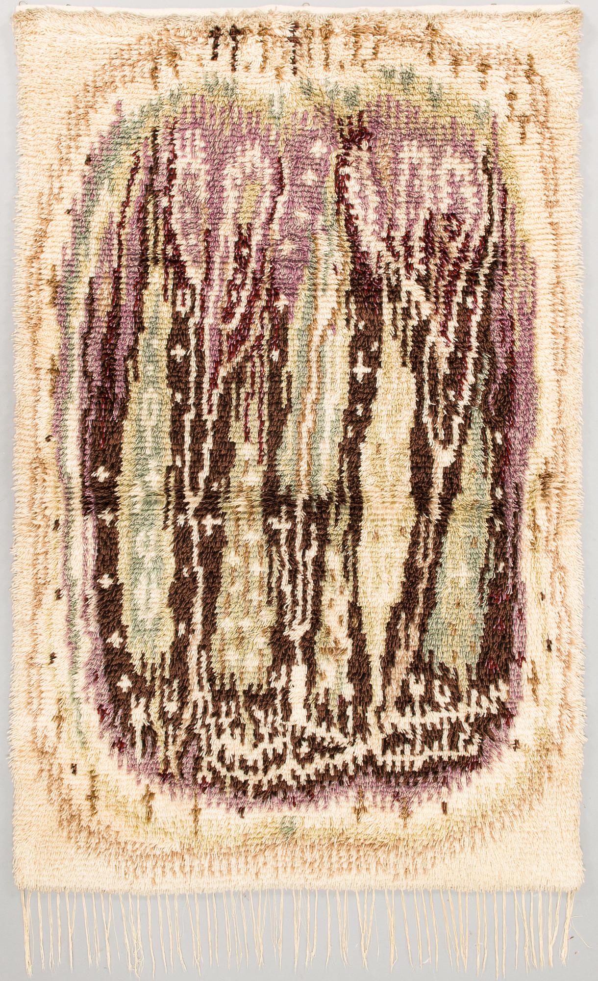 Aappo Härkönen, ryijy. Noin 163x106 cm.