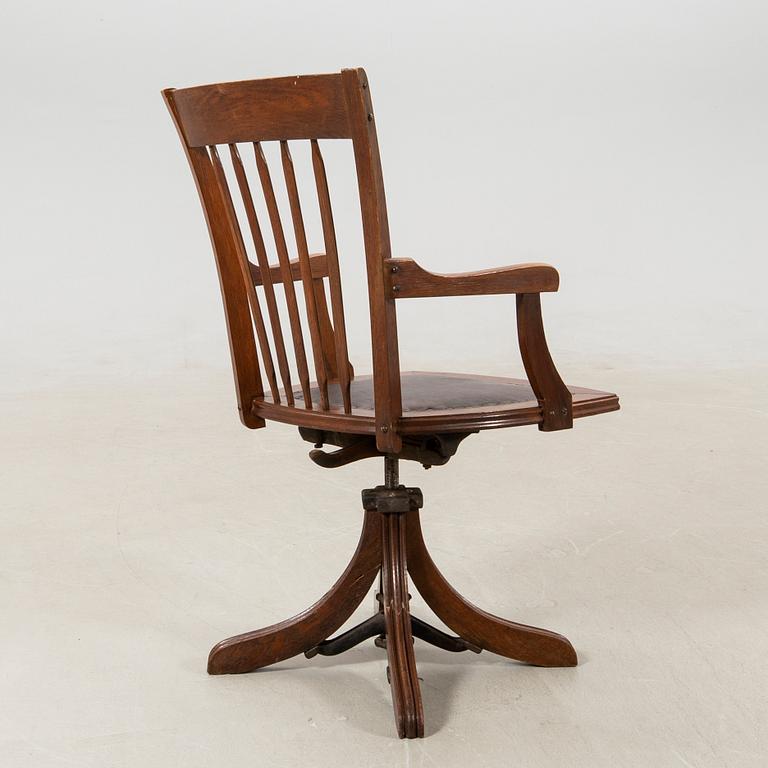 Desk chair early 20th century.