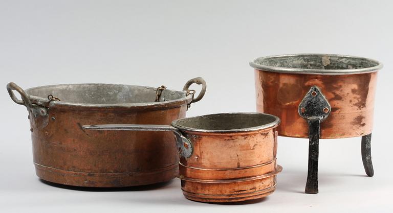 PARTI KOPPAR, 8 delar. 1800-tal bl a.