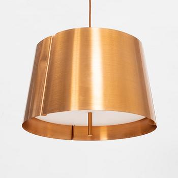 Jonas Lindvall,  a model 'W 124 Large' copper ceiling light, Wästberg.