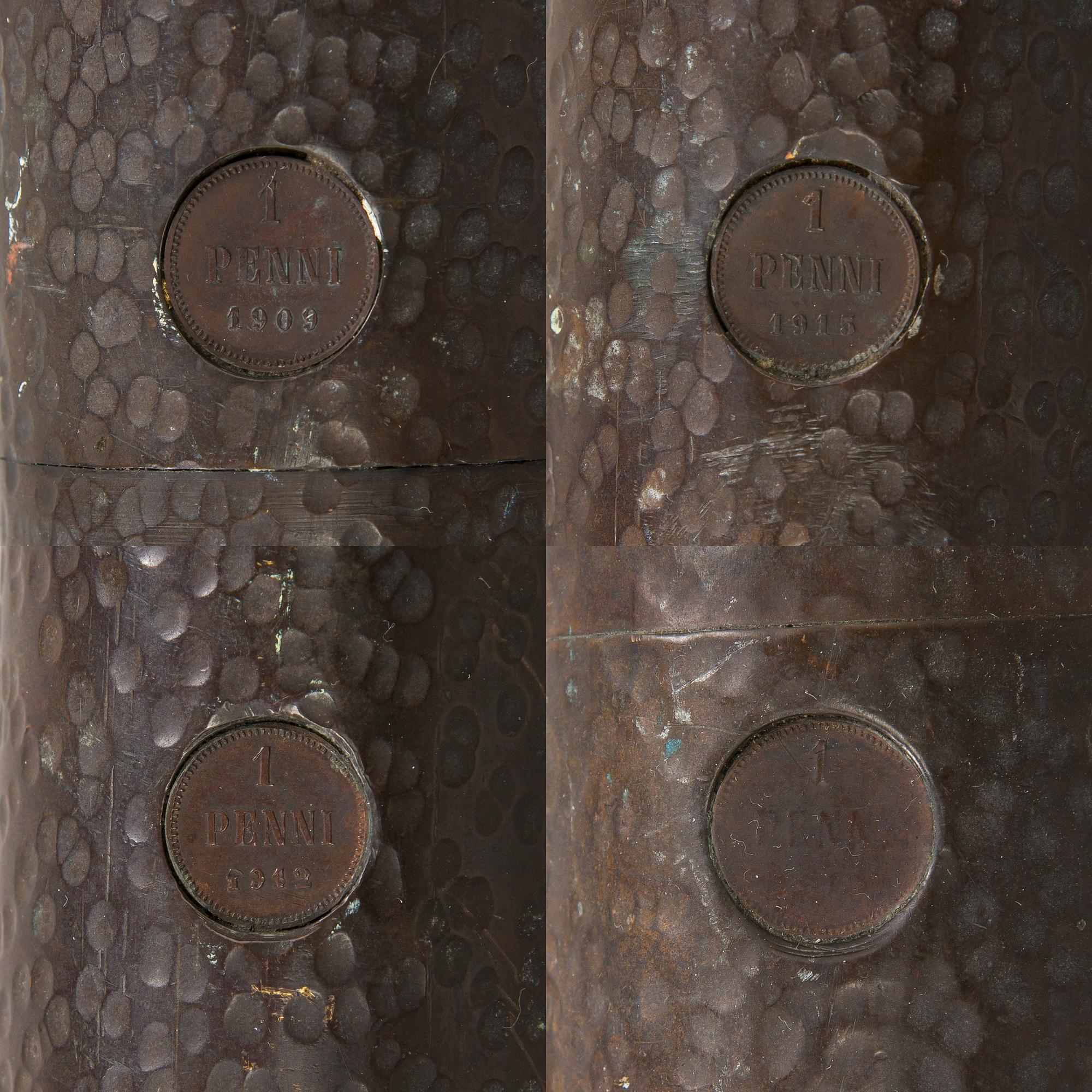 An early 20th century door handle.