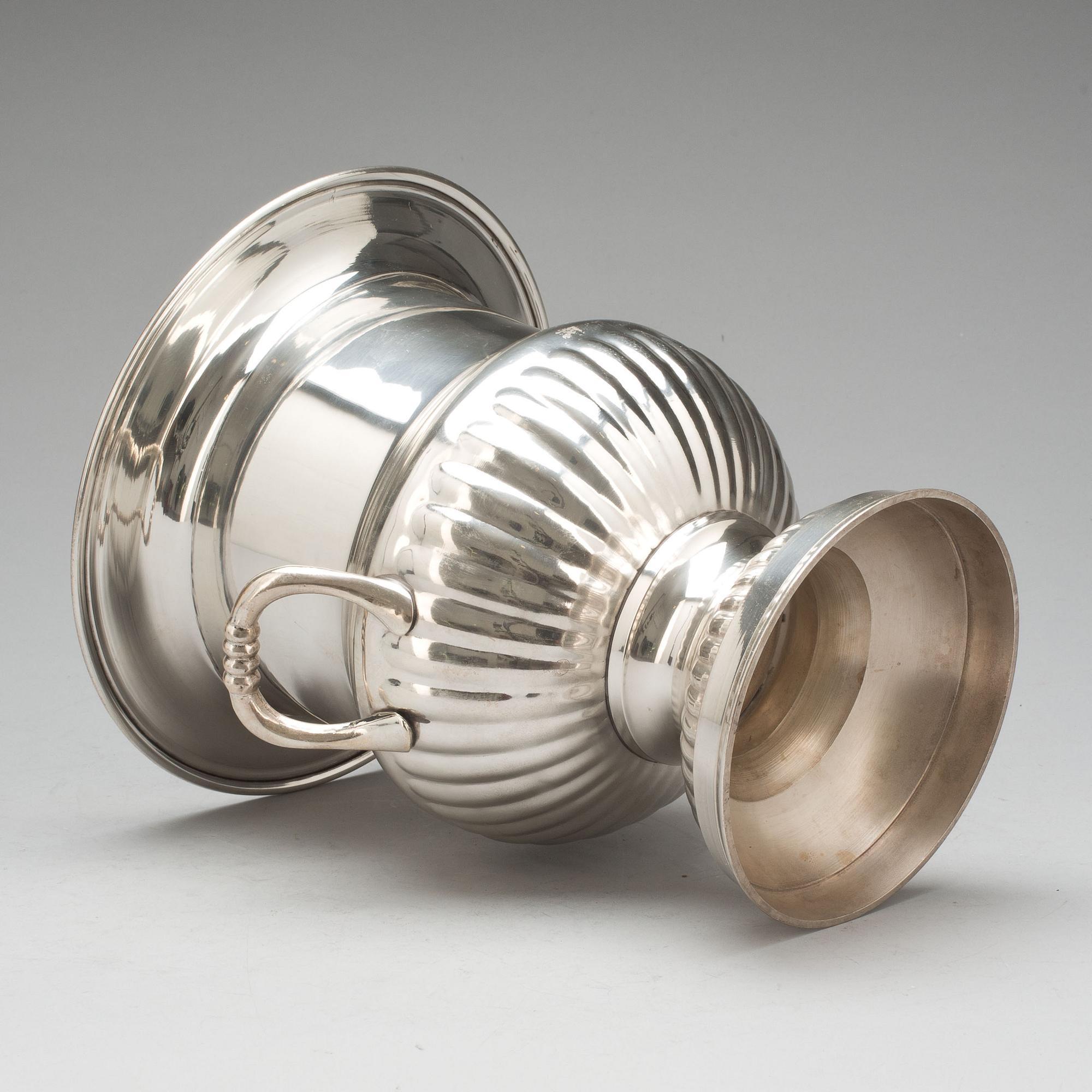 VINKYLARE, nysilver, 1900-talets mitt.