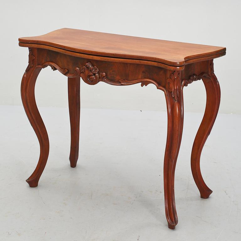 SPELBORD, nyrokoko, 1800-talets slut.