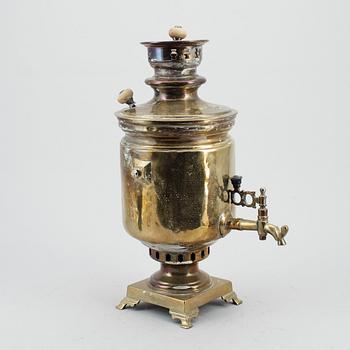 SAMOVAR, mässing, 1900-tal.