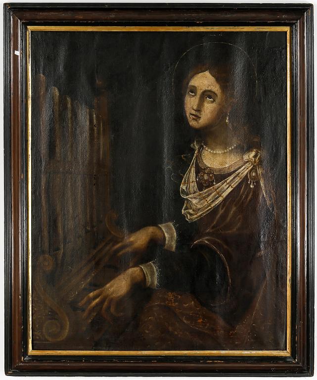 OKÄND KONSTNÄR, olja på duk, 1700-tal.