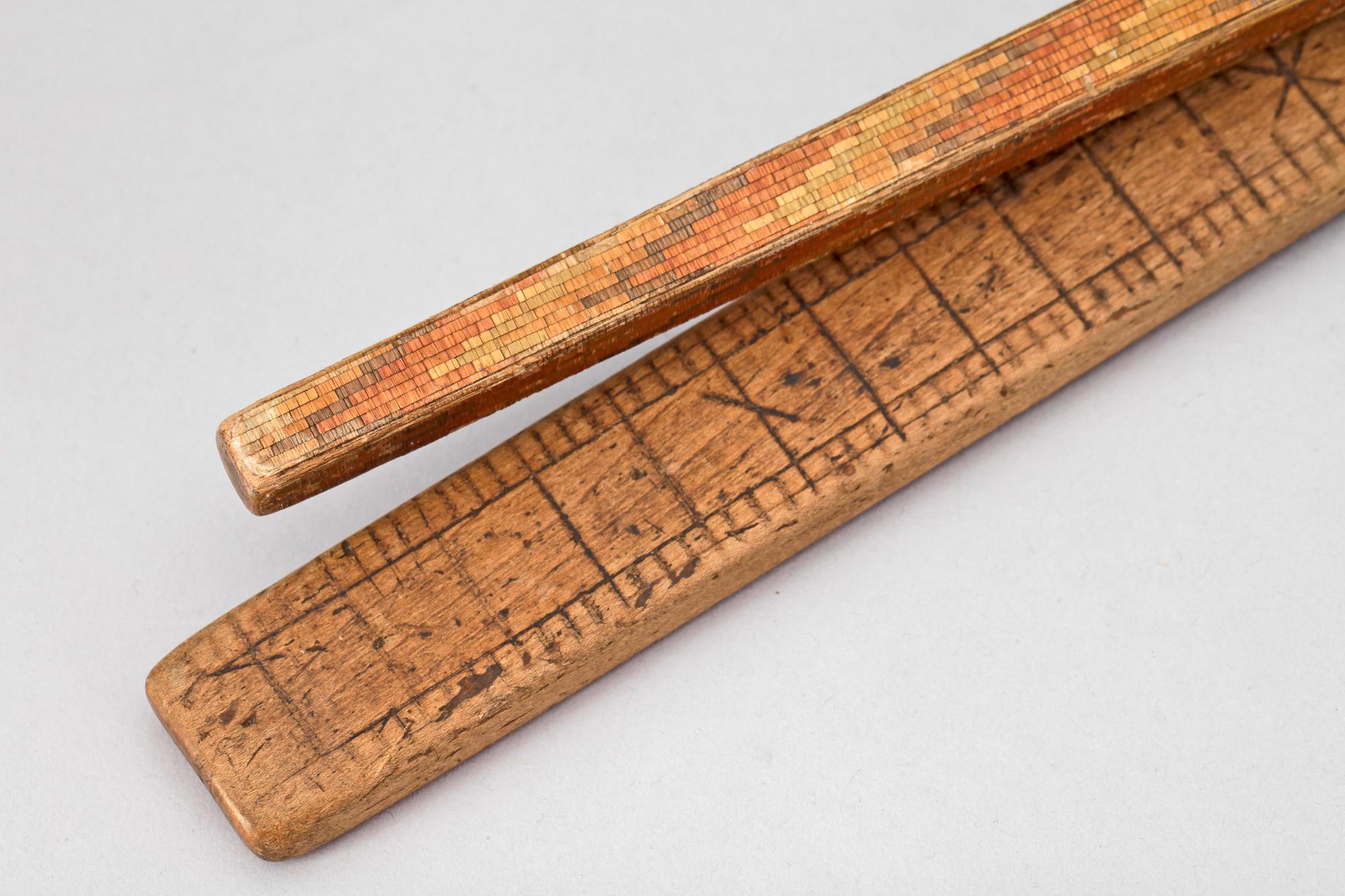 PARTI MÄTINSTRUMENT, 4 delar, 1800-1900-tal.