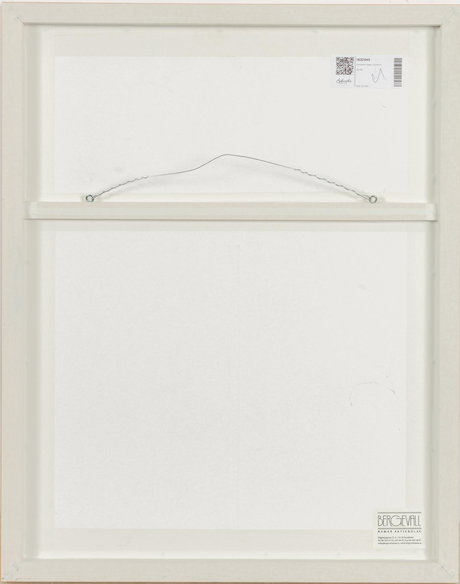 Fernand Léger, efter, "Les dominos".