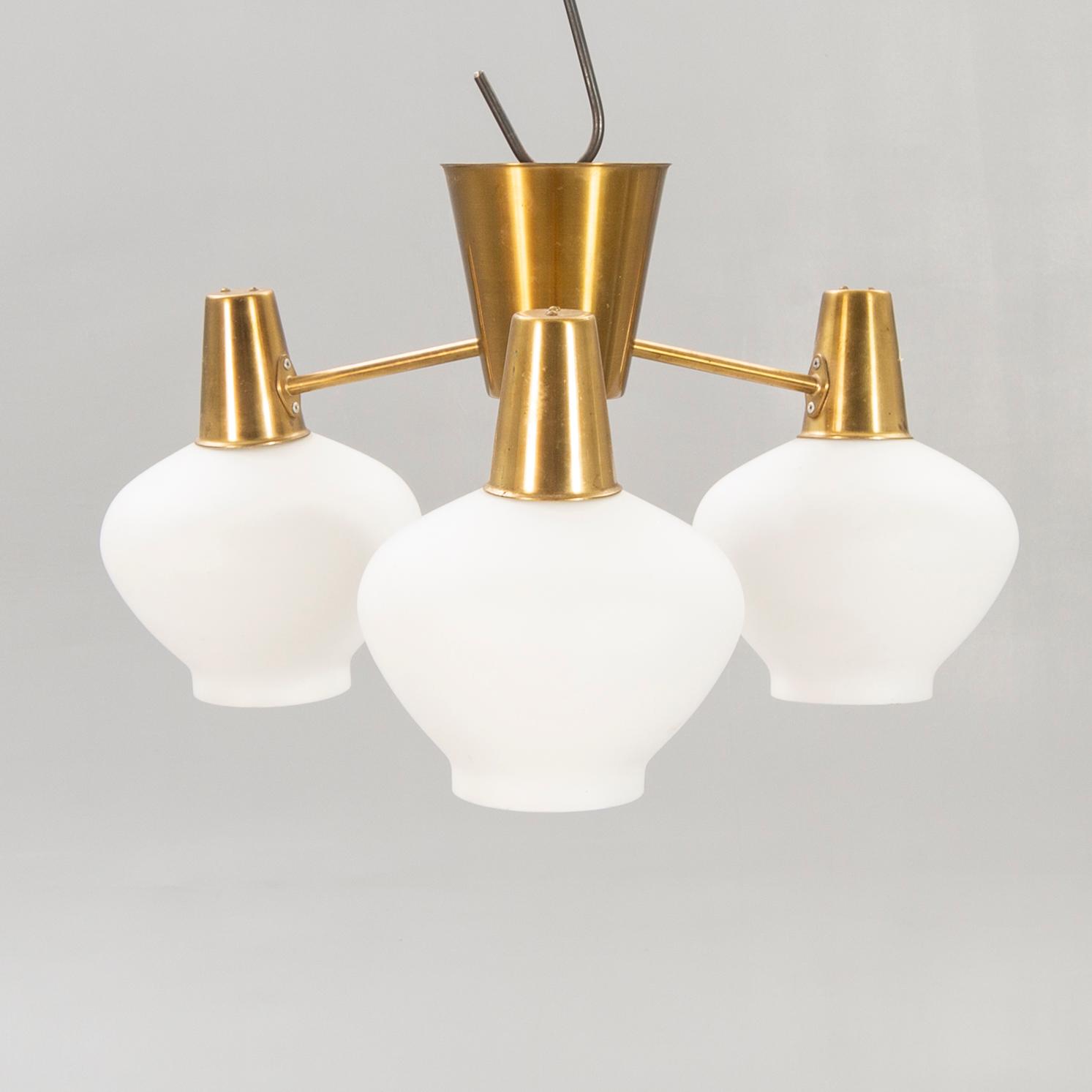 Ceiling lamp, Asea, mid-20th century.