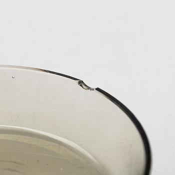 Kaj Franck, a set of six early 1950s schnapps glasses for Nuutajärvi.