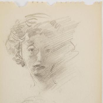 Lotte Laserstein, Dubbelporträtt - självporträtt.