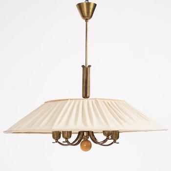 Harald Notini, a large ceiling lamp, model "11395", Arvid Böhlmarks Lampfabrik, 1940s.