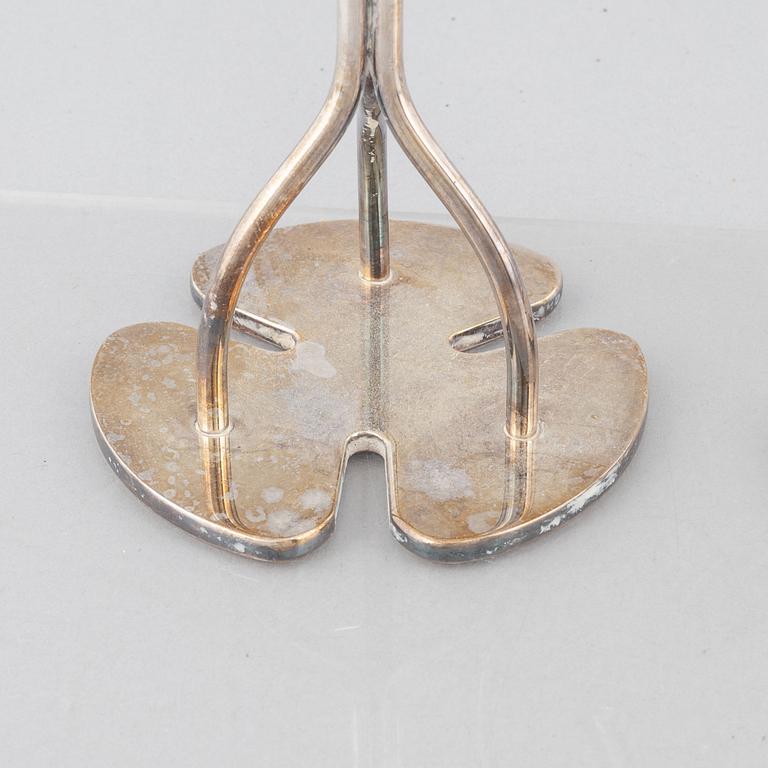Josef Frank, a set of four 'Köver' candlesticks, Firma Svenskt Tenn.