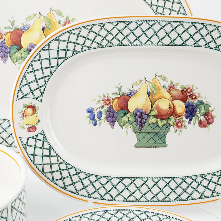 A 45-piece 'Basket' porcelain dinner service, Villeroy & Boch.