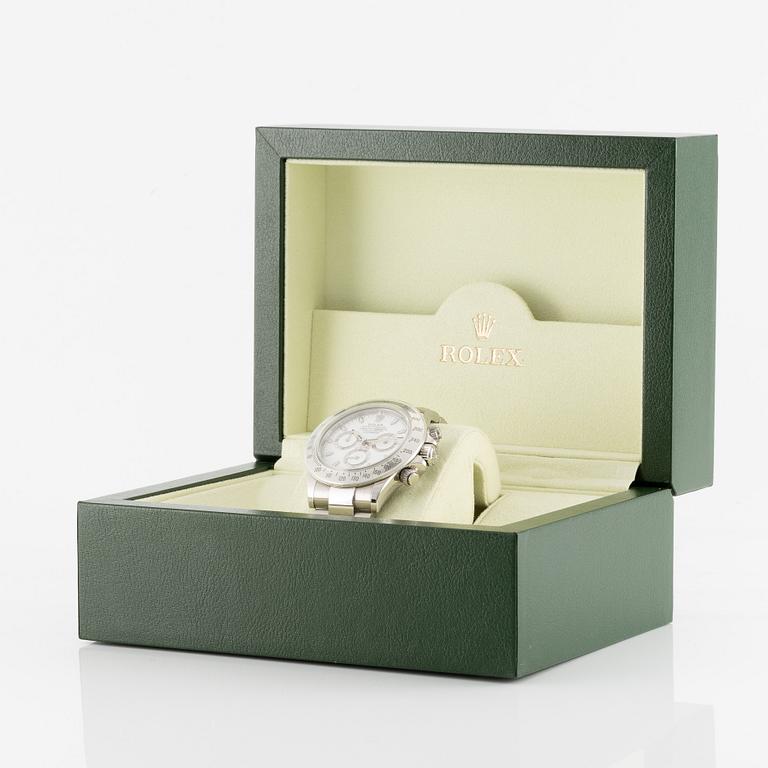 Rolex, Cosmograph, Daytona, "Chromalight", wristwatch, chronograph, 40 mm.