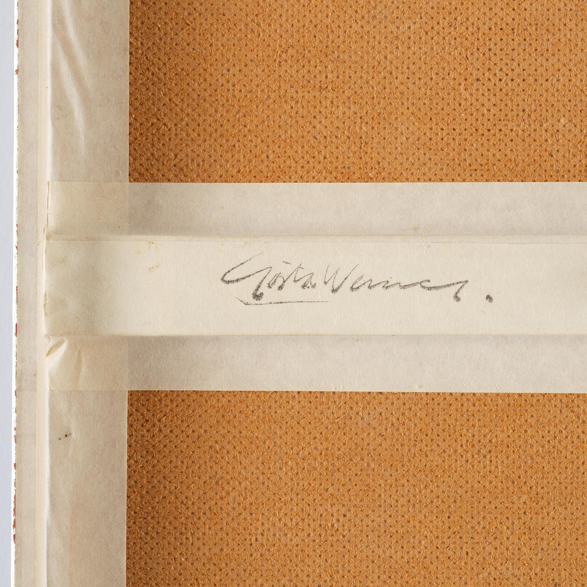 Gösta Werner, Untitled.