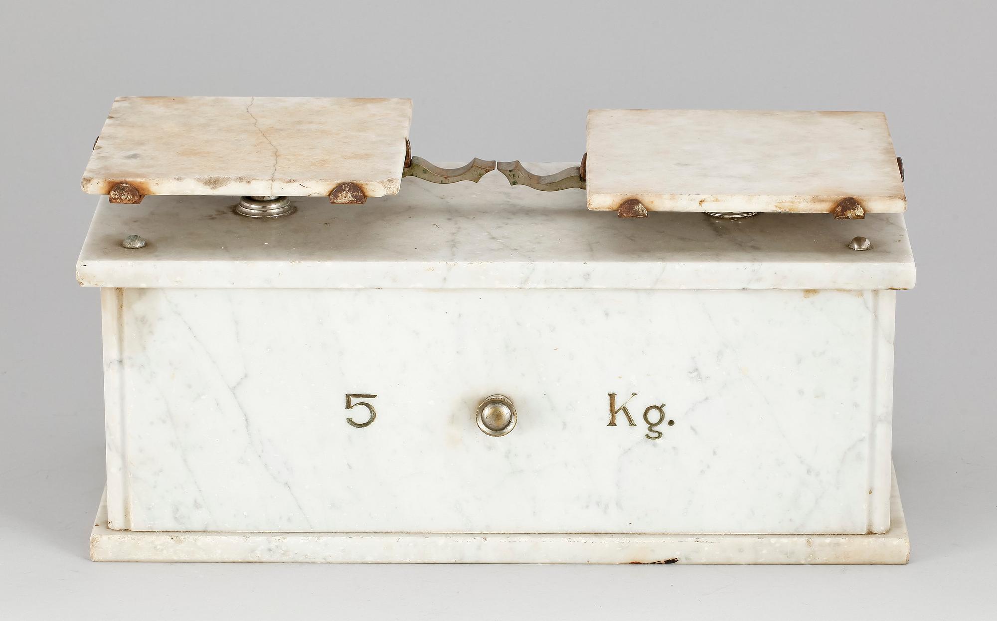 VÅG, marmor, Lindells patent, 1800/1900-tal.