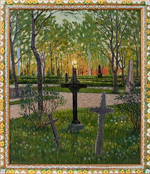 ALF SUNDSTRÖM, olja på duk, sign.