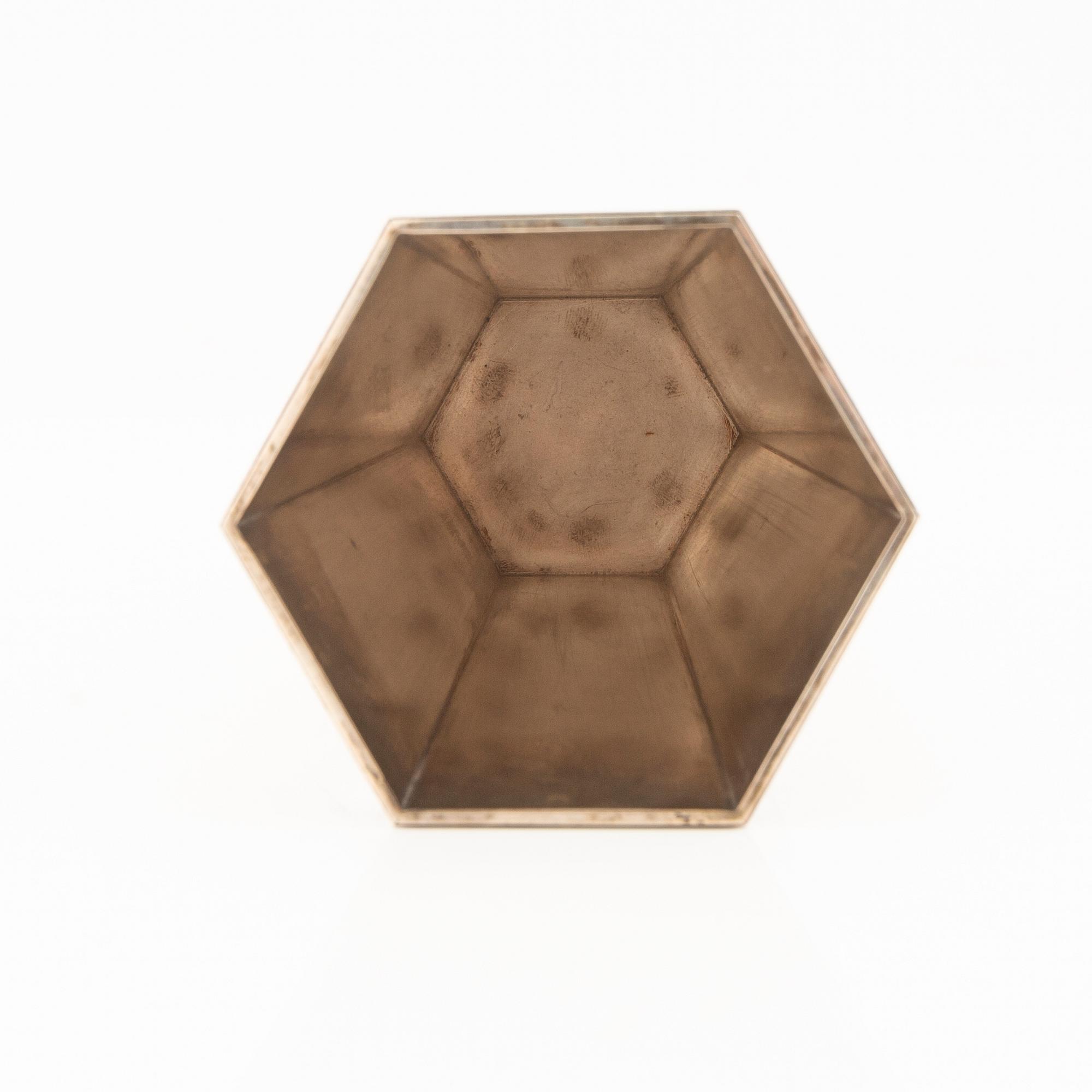 Wiwen Nilsson, vas sterling silver 1950 Lund.