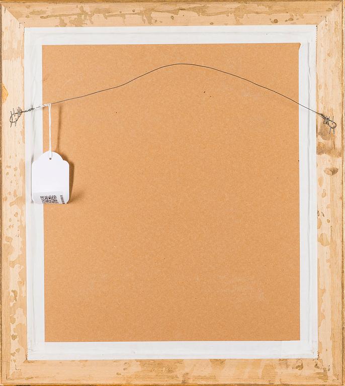 UNIDENTIFIED ARTIST, tempera on paper, monogram signature A.A, Russia late 20th century.