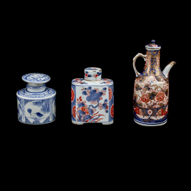 PARTI PORSLIN, 3 delar, porslin, Kina, 1900-tal.