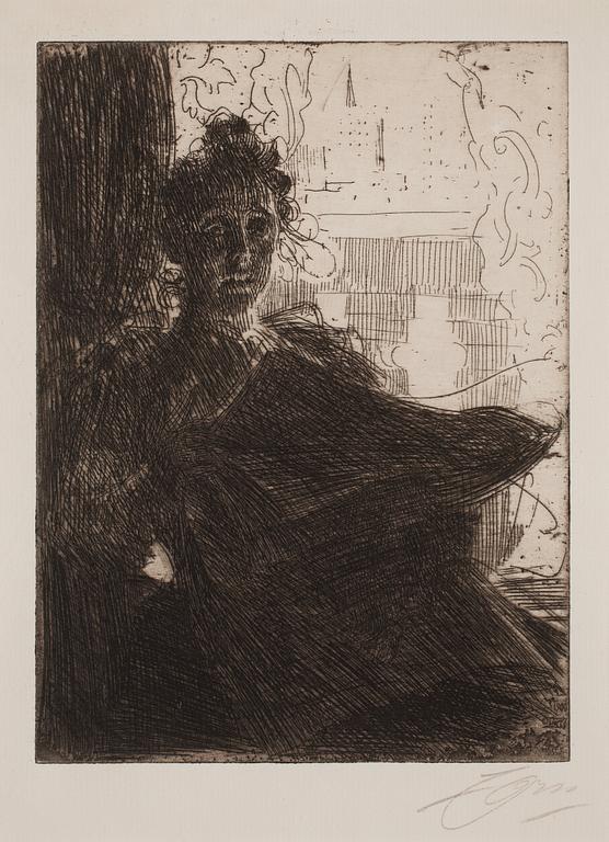 Anders Zorn, "Mrs. Emma Zorn".