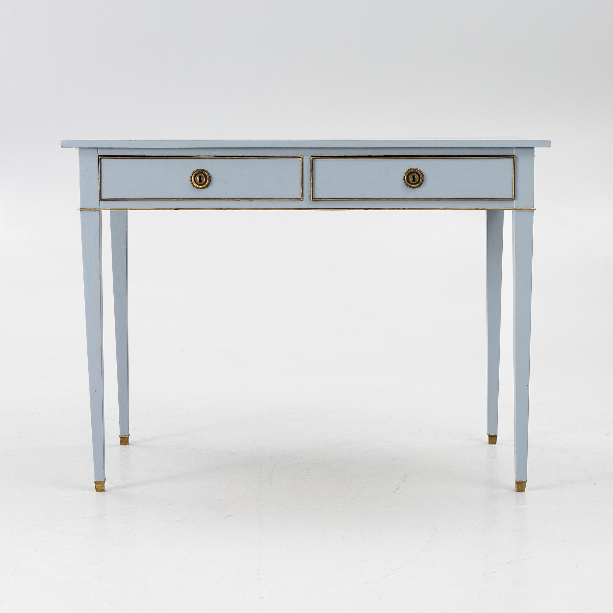 Desk, Gustavian style, early 20th century.