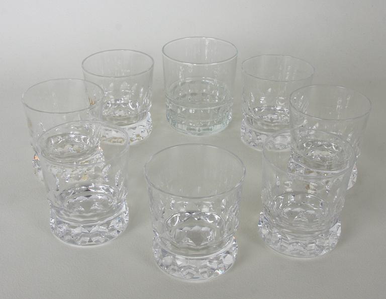 GLASSERVIS, 44 delar, Kosta.