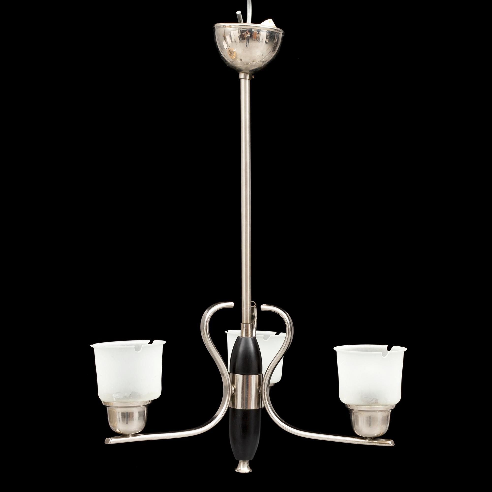 TAKLAMPA, Art Deco, 1930-tal. Höjd ca 60 cm.