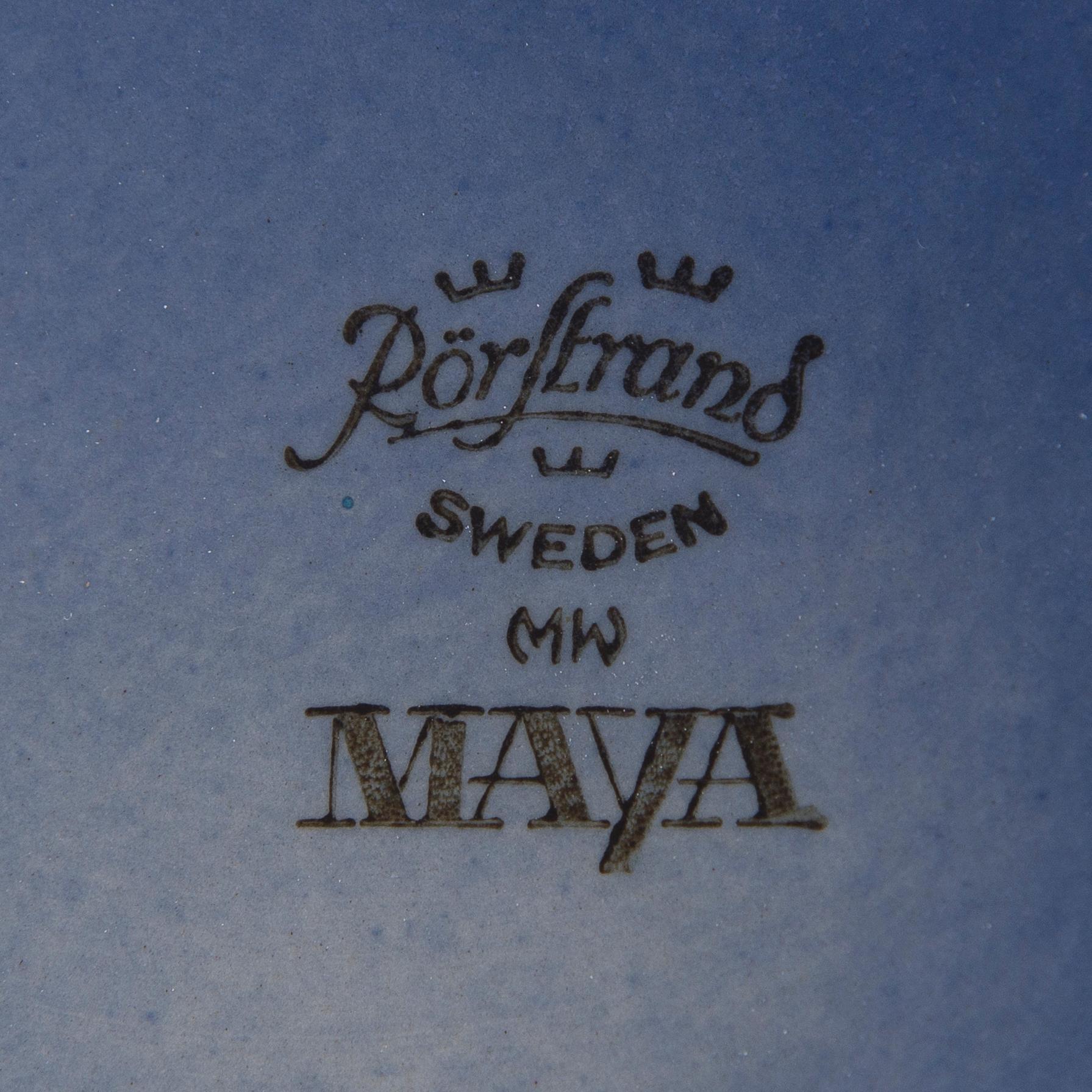 MARIANNE WESTMAN, Set of three stoneware jars by Rörstrand, second half of 20th Century.