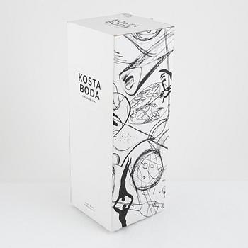 Ulrica Hydman-Vallien, vas, Kosta Boda Atelier, numrerad.