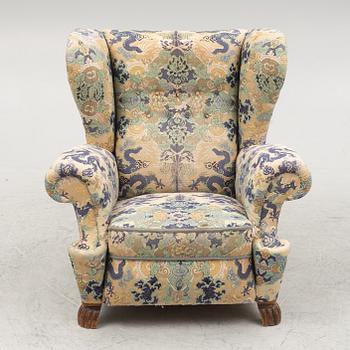 Armchair, Swedish modern, mid-20th century.