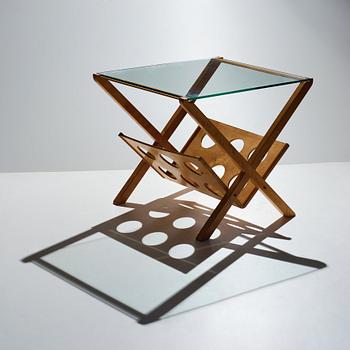 Ilmari Tapiovaara, attributed, a side table, a special commission for Villa Juhki, Laukaan Puu, Finland 1950's.