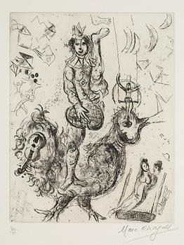 369. Marc Chagall, "Le clown acrobate".
