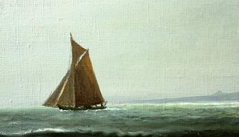 Prof. ALEXANDER REICH-STAFFELSTEIN, olja på duk, sign.