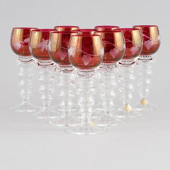 REMMARE, 10 st, glas, Kosta, 1900-tal.