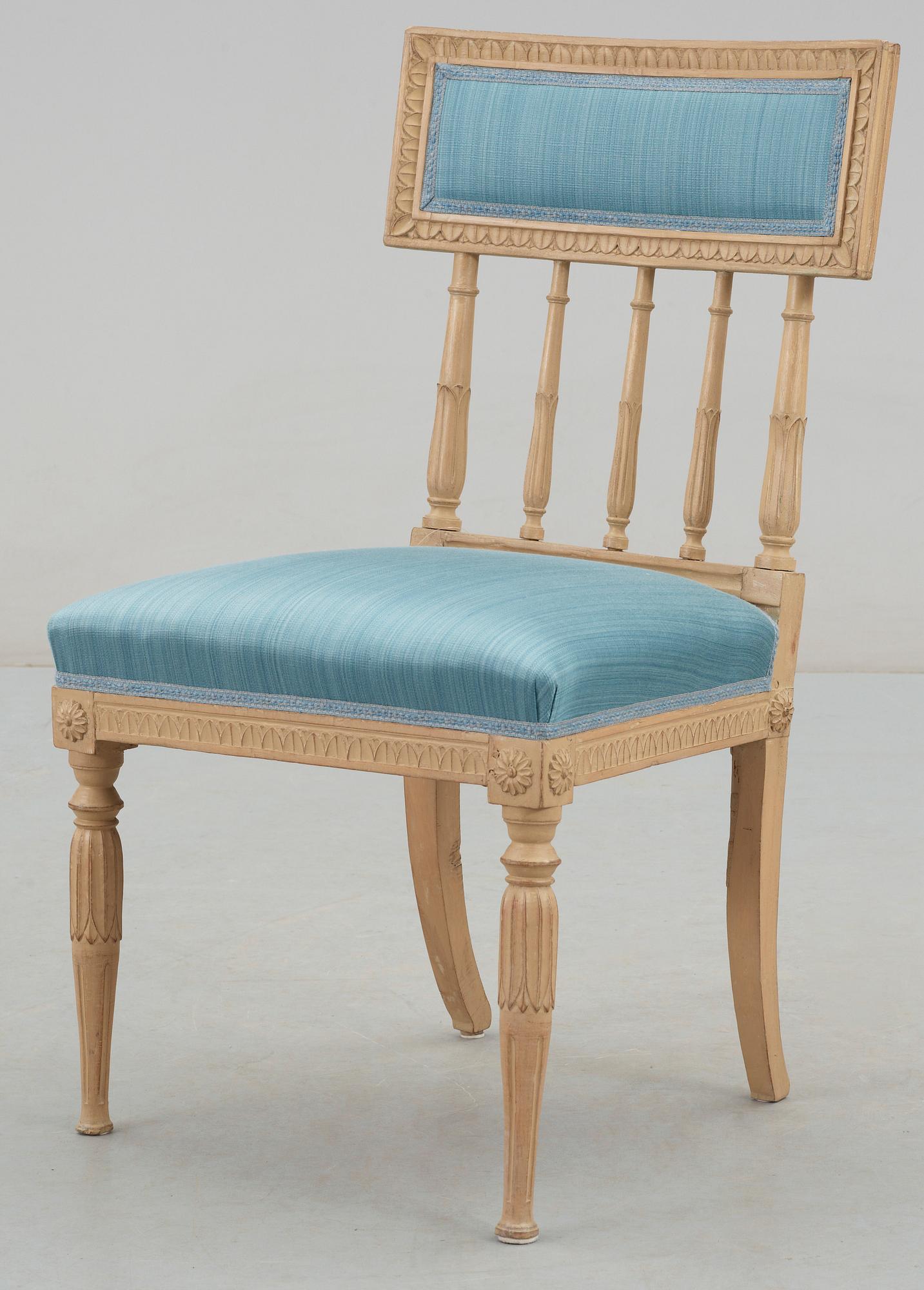 STOL, sengustaviansk, 1700-talets slut.