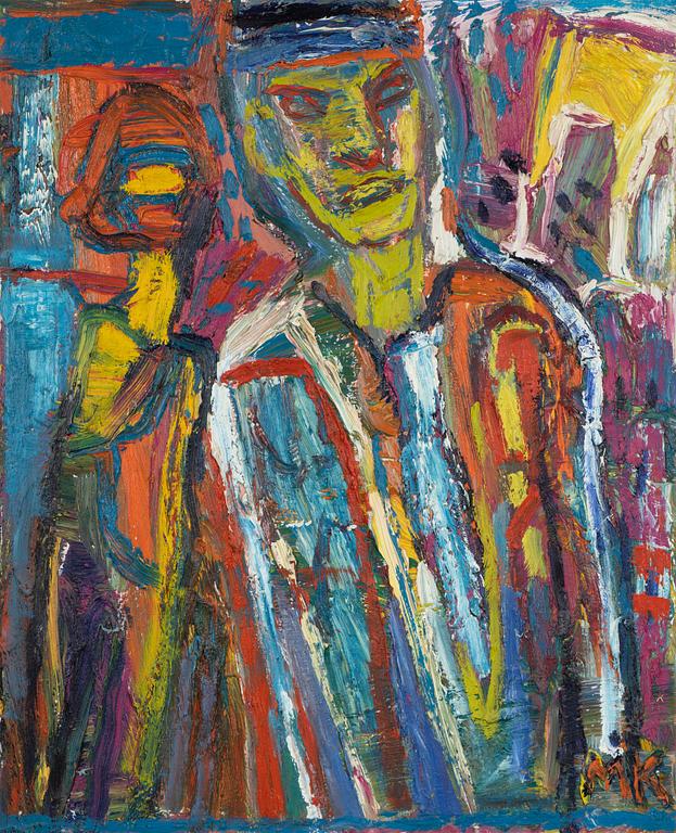 Mauritz Karström, oil on canvas, signed. Signed and dated 2002 verso.