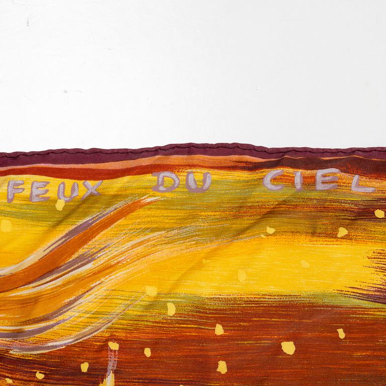Hermès, scarf, "Feux de Ciel".