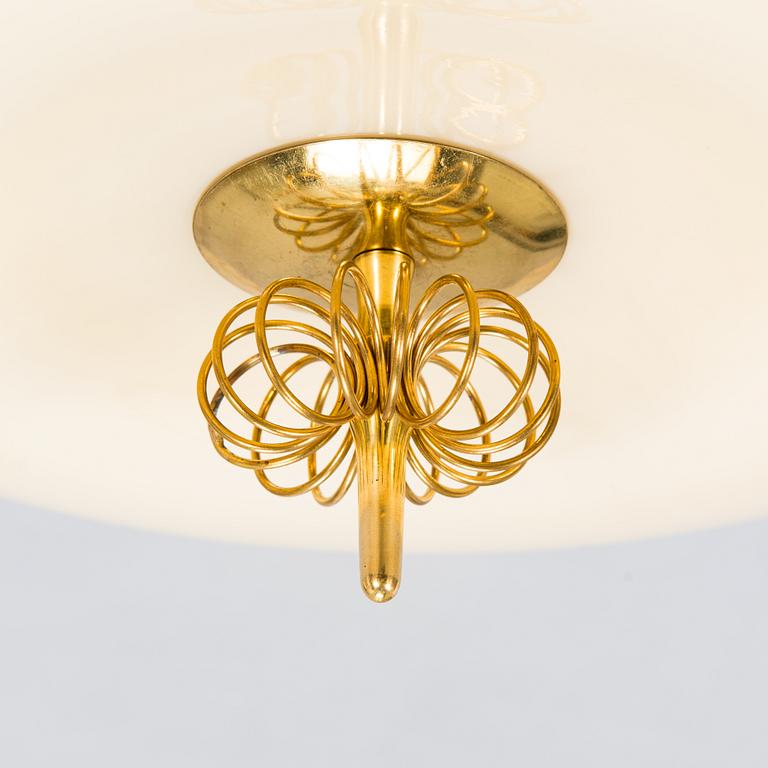 Paavo Tynell, A mid 20th century '2098R' ceiling light for Idman.