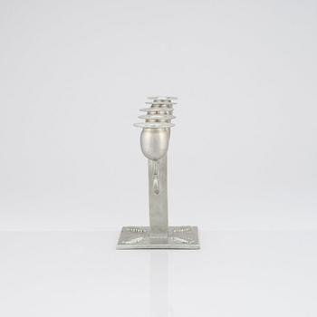 Robert Hult, a five light pewter candelabrum, Svenskt Tenn, Stockholm 1928.