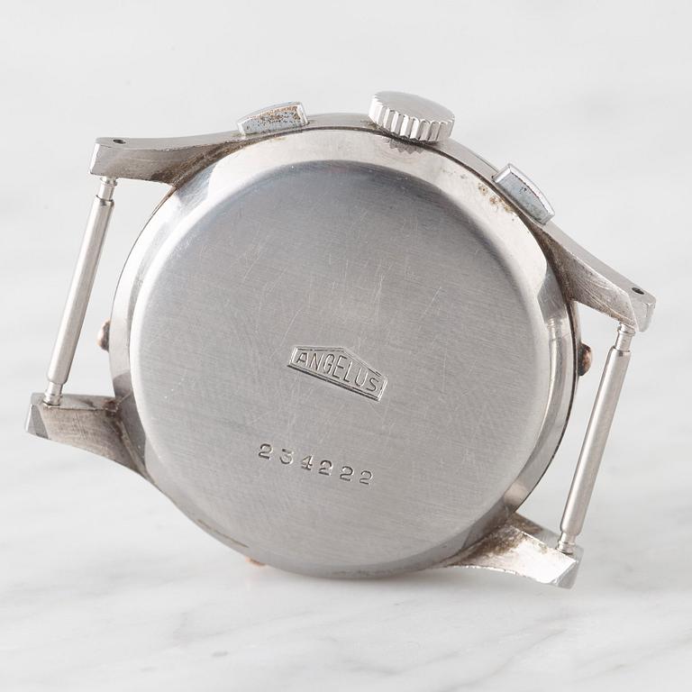 ANGELUS, "Chronodato", kronograf, armbandsur, 38 mm,