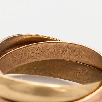 Cartier, ring, “Trinity”, 18K in three colours.