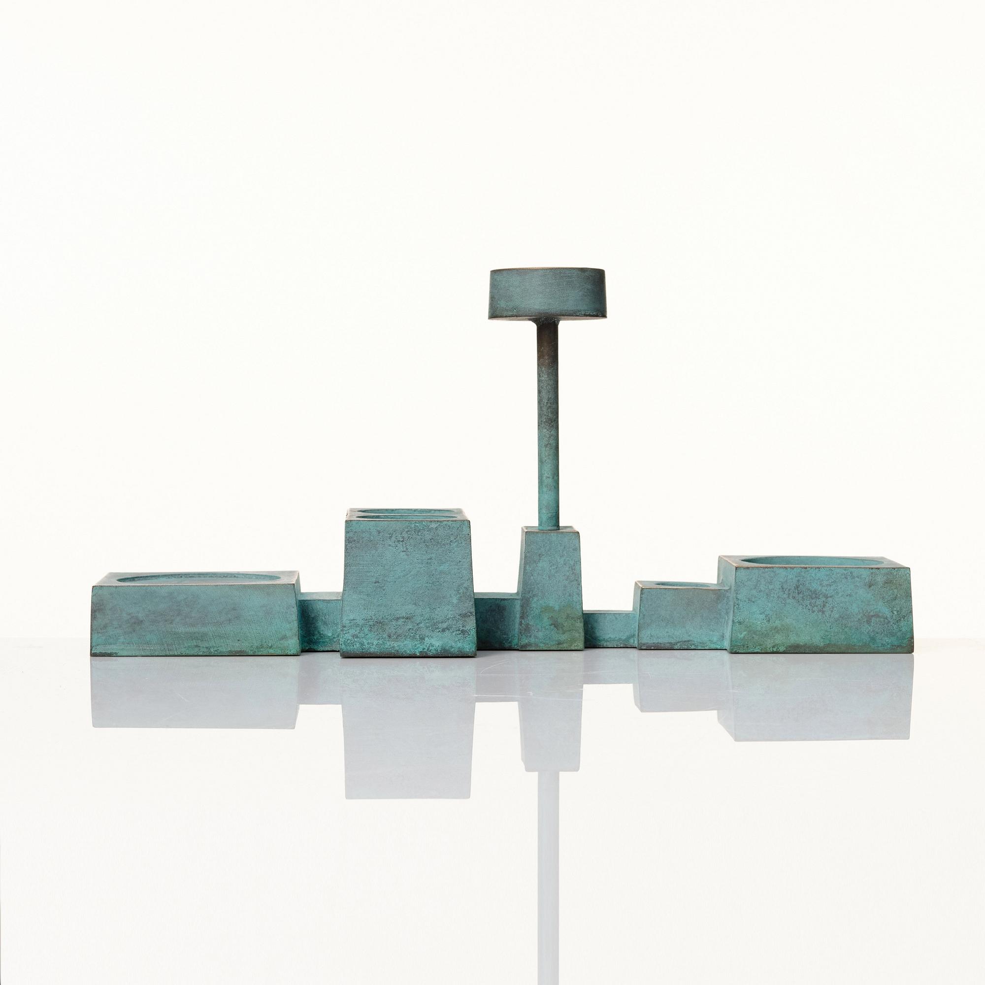 FOLKFORM, "Candle Collage", candle holder, ed. 24/25, Studio Folkform, 2010.