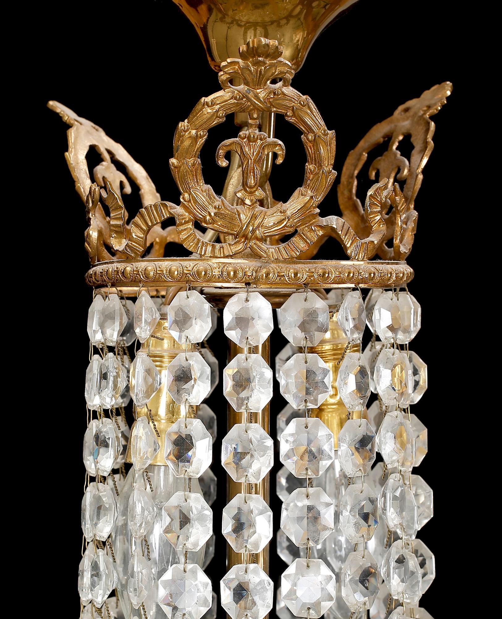 LJUSKRONA, gustaviansk stil, 1900-tal.