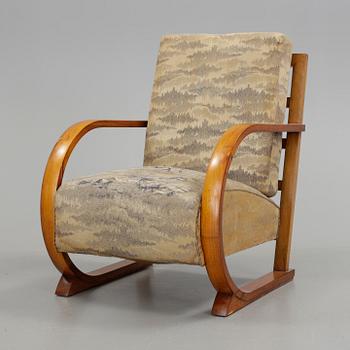 FÅTÖLJ, art deco, 1920/30-tal.