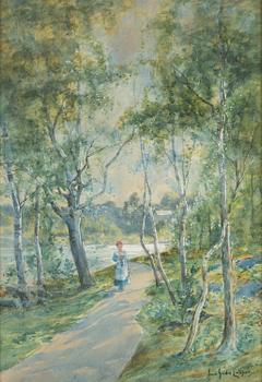 Anna Gardell-Ericson, Spring Walk.