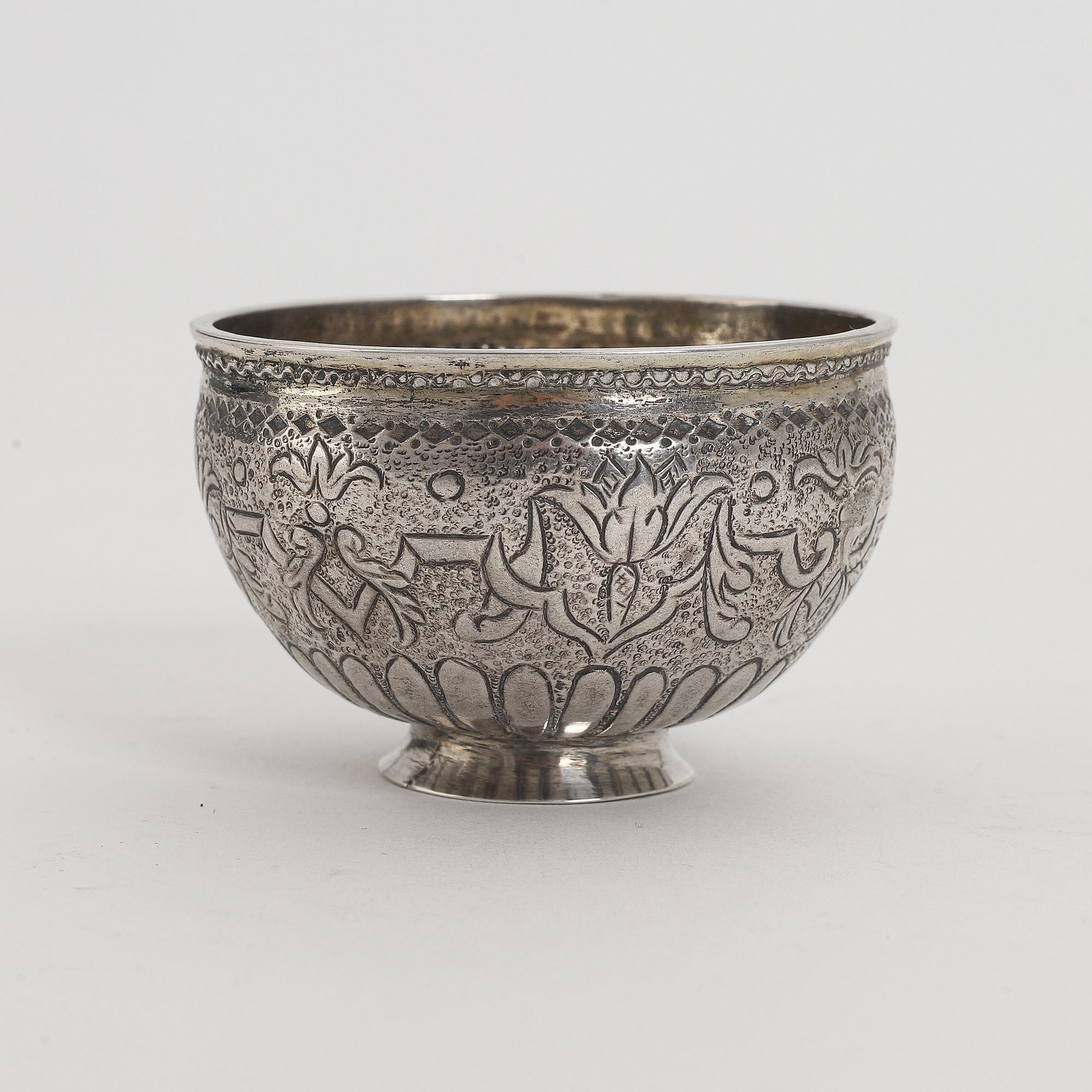 Tumlare, silver, 1700-tal. Troligen Norge.