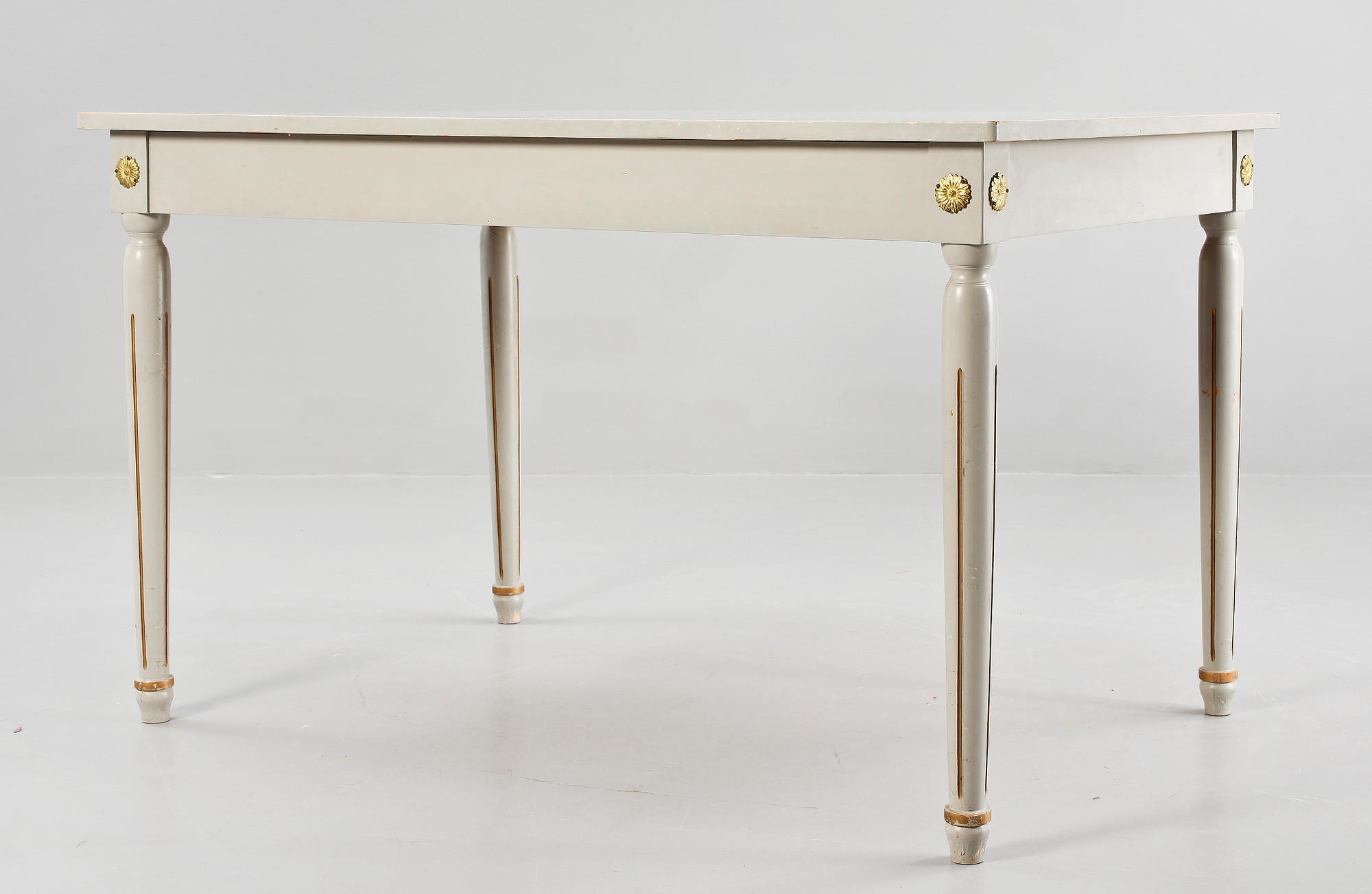 MATGRUPP, 5 delar, gustaviansk stil, 1900-tal.